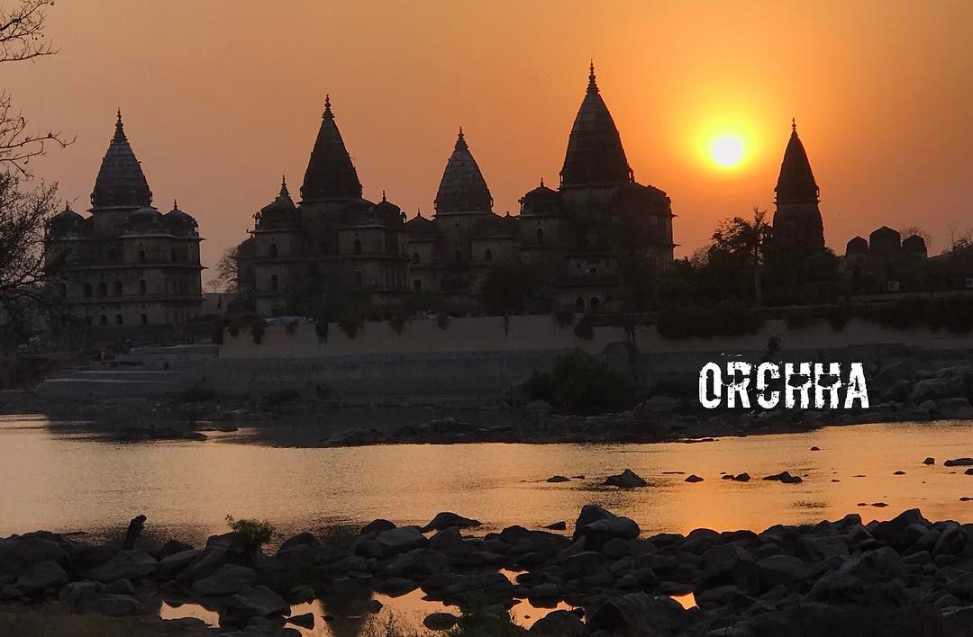 Beautiful sunset In #orcha #oph #india #photography #jhansi #photographer @official_photography_hub