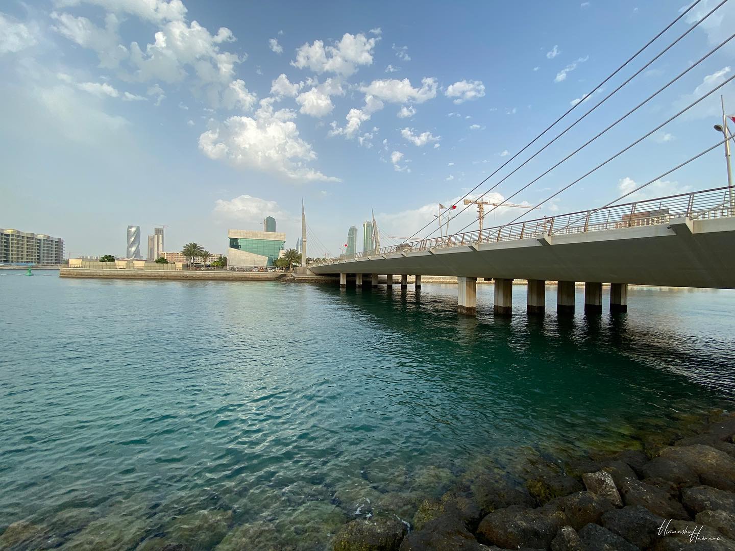 Until you cross the bridge of your insecurities, you can't begin to explore your possibilities.  
.
.
.
.
.
.
.
.
.
.
.
.
.
.
.
.
.
.
.
.
.
#nature #bahrain #photography #beautiful #manama #travel #instagood #love #naturephotography #photooftheday  #البحرين #picoftheday #art #summer #clouds #landscape #life #photographer  #sky #beach  #like4like #comment #architecture #bridge #building #water #reefisland #bh #raw #everydaybahrain