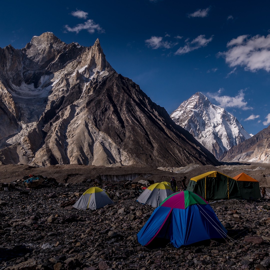 Best campsite ever?⁣
⁣
I’ve read reams of literature on K2 over the years, but one quote from the splendidly named British explorer Francis Younghusband stands out. When Younghusband first laid eyes upon K2, he marvelled: ⁣
⁣
“It was one of those sights which impress a man forever, and produce a permanent effect upon the mind – a lasting sense of the greatness and grandeur of nature’s works – which he can never lose or forget.” ⁣
⁣
I think he nailed it.⁣
-⁣
-⁣
-⁣
-⁣
-⁣
-⁣
#K2 #Pakistan #k2basecamp #k2basecamptrek #k2trek #Karakoram #concordia  #viewsofpakistan #incrediblepakistan #naturepakistan #destinationpakistan #tkcinsta #thekarakoramclub #dawndotcom @losthorizontreks