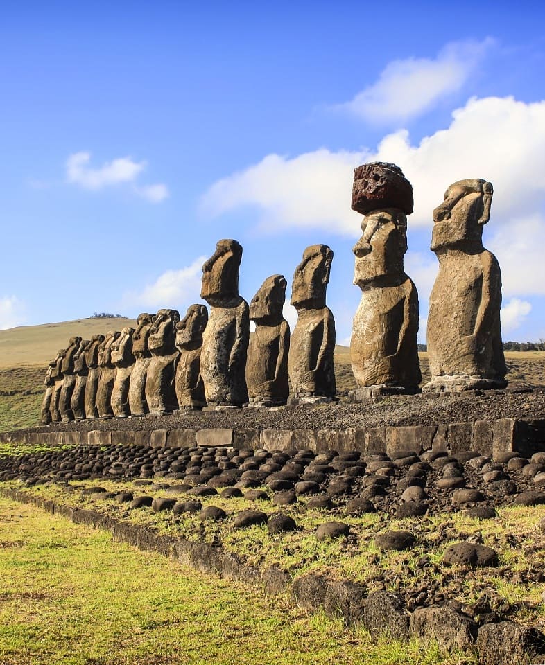 Easter Island is one of the coolest places we've ever seen. No wonder @lonelyplanet named #Chile as number one on their #BestinTravel countries of 2018. ⠀
⠀
It's is one of the most remote communities in the world. Its closest inhabited neighbour is Pitcairn, 2,000km to the west while the nearest continental land lies in Chile at a distance of 3,700km (2,300mi). In short, it’s not a short hop.⠀
⠀
And so the question one must ask is: are the Easter Island statues worth the slog? Are these great hunks of rock worth the expense of a long voyage?⠀
⠀
Having spent five days on the heart-stoppingly beautiful island, we can answer with a resounding yes.⠀
-⠀⠀⠀
-⠀⠀⠀
-⠀⠀⠀
-⠀⠀⠀
-⠀⠀⠀
-⠀⠀⠀
#EasterIsland #RapaNui #IsladePascua #moai #roamtheplanet #stayandwander #travelawesome #optoutside #earthpix #neverstopexploring #keepitwild #thegreatoutdoors #backpacking #adventurethatislife #liveoutdoors #awesomepix #ourlonelyplanet #travelawesome #lpPathfinders #adventureculture #traveldeeper