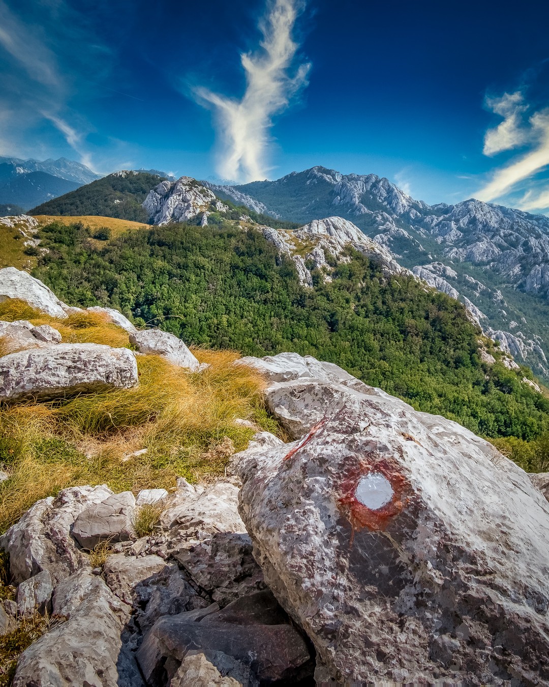 Cresting a ridge during the @highlandercroatia as another magnificent scene unfolds over the trail. 

The Highlander Velebit in #Croatia is a 104km, 5-day alpine trail which traverses the Velebit Range dividing continental Croatia from the Adriatic coast.

The @highlander.adventure is a collection of organised treks exploring some of Europe’s premier hiking regions, home to magnificent expanses of wilderness. The current routes are Croatia, Bosnia & Herzegovina, Austria, Greece and Serbia, but there will be more destinations added next year.

The events make for an ideal introduction to multiday trekking with all meals, suggested routes and maps supplied. The treks are non-competitive, but there are daily checkpoints to pass through to gain your certificate and medal. 🏅

Keep an eye on my feed as we'll be offering free entry into next year's Highlander Velebit in Croatia.

#highlandervelebit #highlander #adventureofalifetime