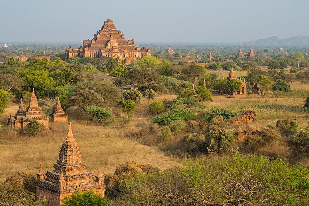 One of our first views across of Bagan in #Myanmar – the world’s largest and densest concentration of Buddhist temples, pagodas, stupas and ruins. ⠀
⠀
Founded in the second century AD, the kingdom of Bagan once had over 10,000 Buddhist temples, pagodas and monasteries, all constructed between the 11th and 13th centuries. ⠀
⠀
As it’s located in an active earthquake zone, Bagan has suffered many earthquakes over the ages, the most recent of which in 2016 destroyed over 400 buildings and damaged hundreds more. Today, the remains of ‘only’ 2,000 temples and pagodas can still be seen, many of which are undergoing repairs and restoration.⠀
-⠀
-⠀
-⠀
-⠀
-⠀
-⠀
-⠀
#Bagan #Burma #Mandalay #mystic #temples #pagoda #stupa #travelgram #instatravel #adventure #tranquility #Burmese #neverstopexploring #keepitwild #ic_adventures #global_hotshotz #lpPathfinders #passionpassport #worldtravelbook #exploretocreate #theoutbound