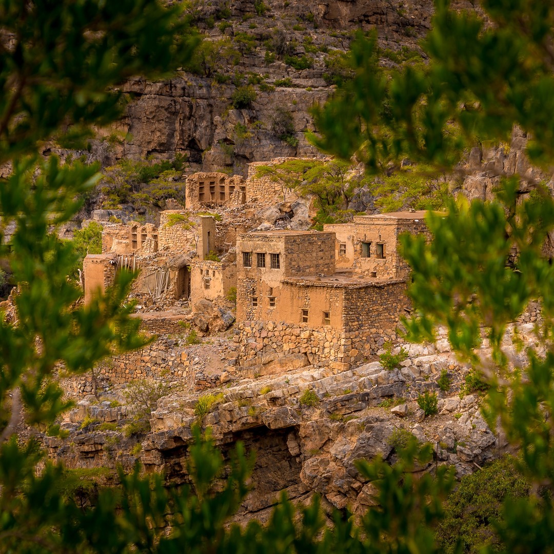 ᵃᵈ Paid partnership with @experienceoman.⁣ ⁣⁣
⁣
 The deserted Indiana Jones-esque village of Wadi Bani Habib in the Al Hajar Mountains of #Oman.⁣⁣
⁣⁣
The forgotten village is wrapped around the bottom of the valley nestled among fertile orchards of walnuts and pomegranates that are still grown in the area.⁣⁣
⁣⁣
Paid partnership with @experienceoman.⁣
-⁣⁣
-⁣⁣
-⁣⁣
-⁣⁣
-⁣⁣
-⁣⁣
#ExperienceOman #BeautyHasAnAddress #omantravel #oman_travellers #oman_photography #visitoman #oman🇴🇲 #igersoman