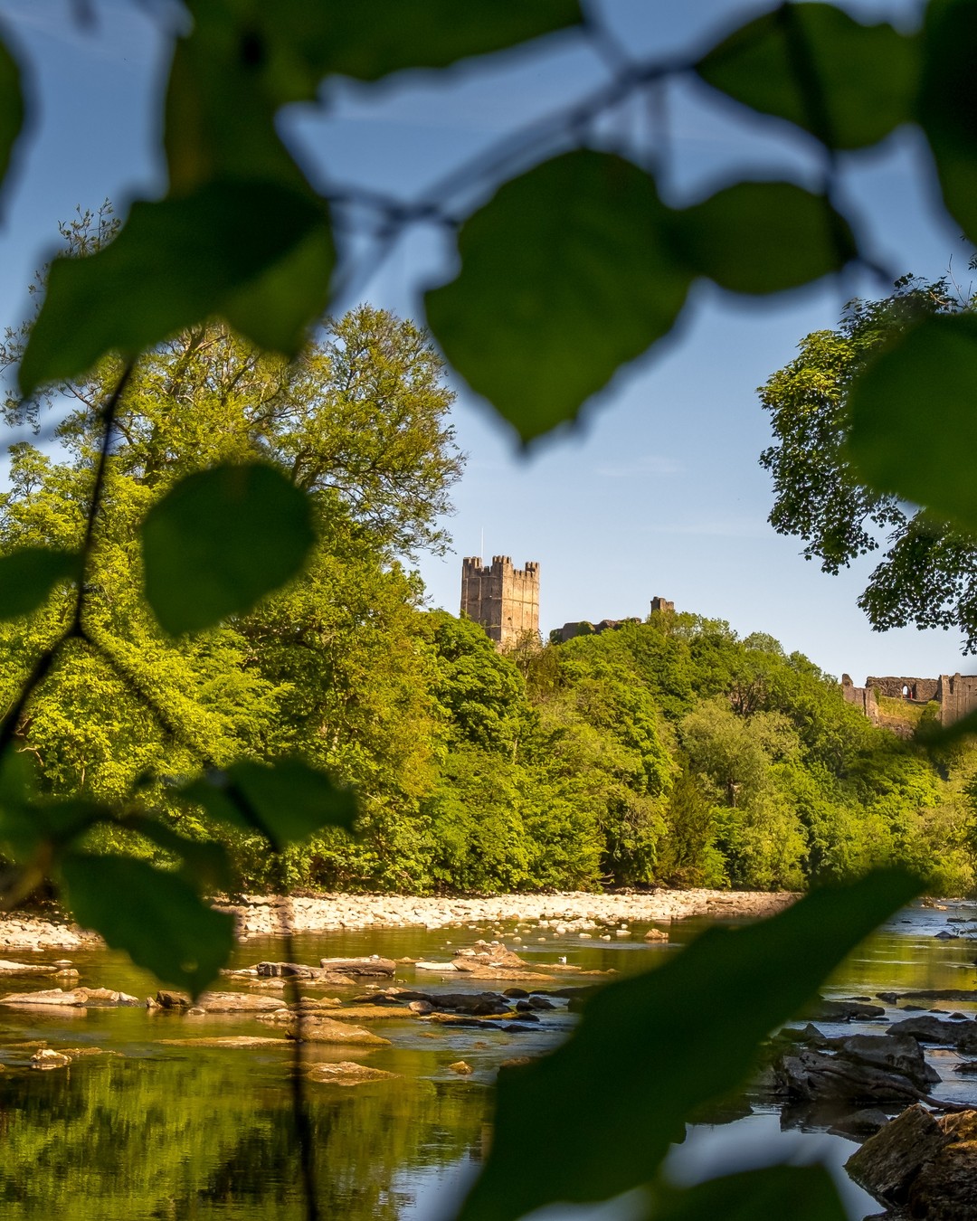 I have to admit, it's rather nice having woods, a river and a castle at the end of our road...

Honestly, we lucked out when we stumbled upon #RichmondYorkshire. We can be in the @yorkshiredales national park in five minutes by car and 15 minutes on foot. It is one of 10 national parks in England, so it’s probably fair to say it’s one of the most beautiful places in the country. We’ve fallen utterly in love with it.

#YorkshireDales #Welcometoyorkshire #visityorkshire #omgb #scenesofyorkshire #yorkshirepost