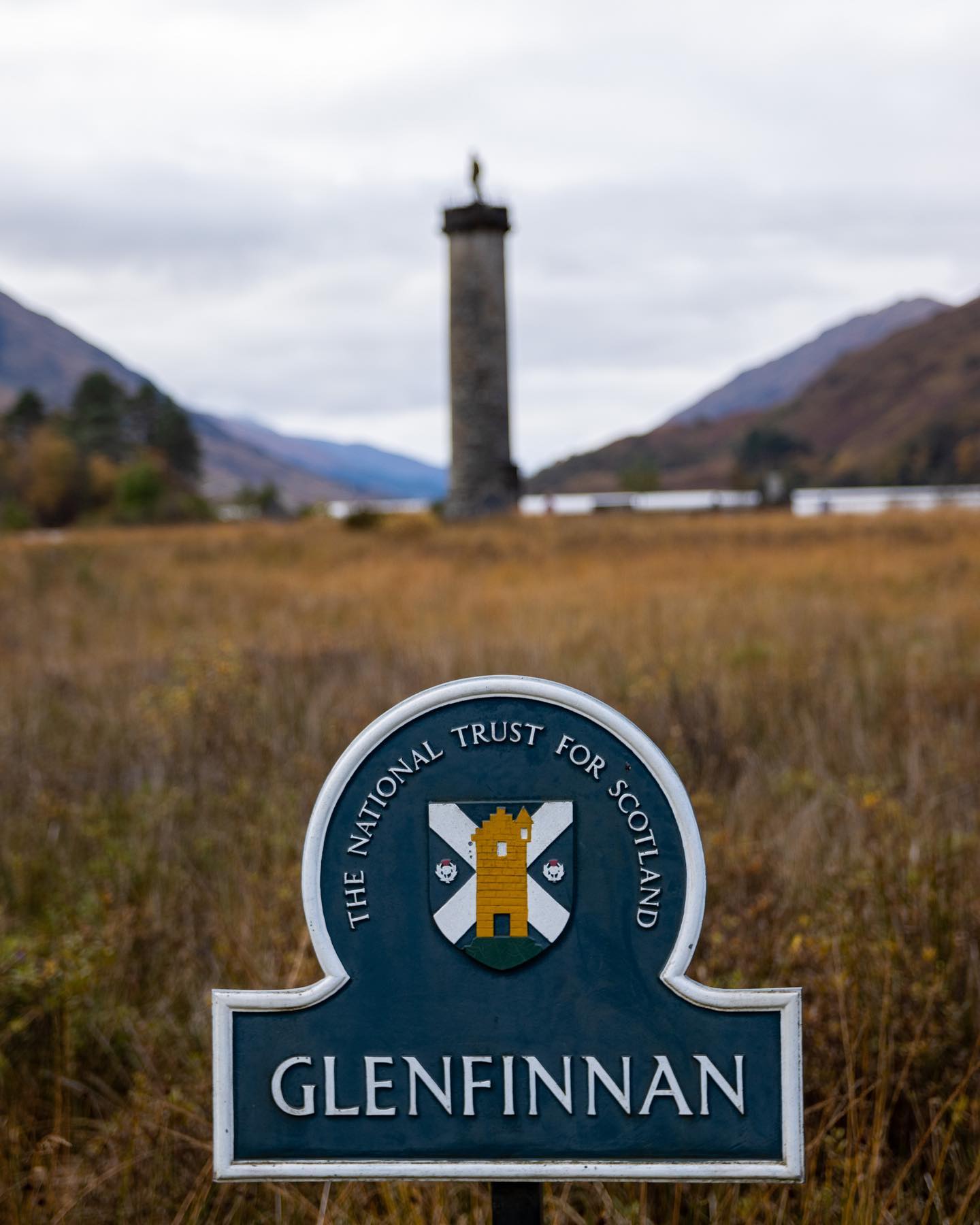 Glenfinnan monument never been there before