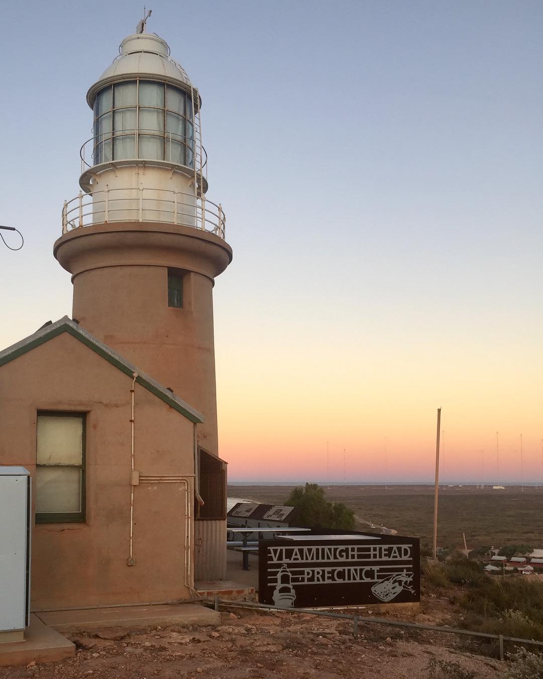 Exmouth, WA, Australia 🇦🇺.
.
Sunset at Vlaming Head Lighthouse at the tip of the peninsula. Built in 1912 after the sinking of the SS Mildura it was operational until 1967. It is now an incredible place to watch the sun dip below the horizon.
.
#travel #vlaming #lighthouse #caperange #exmouth #wa #weaternaustralia #australia #oz #backpack #backpacking #sunset #colours #whynotbus #tour #relax #camping #nofilter