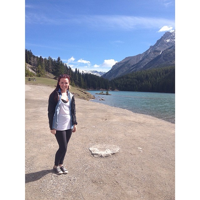 A lovely day at ✌️jacks lake #banff #adventures