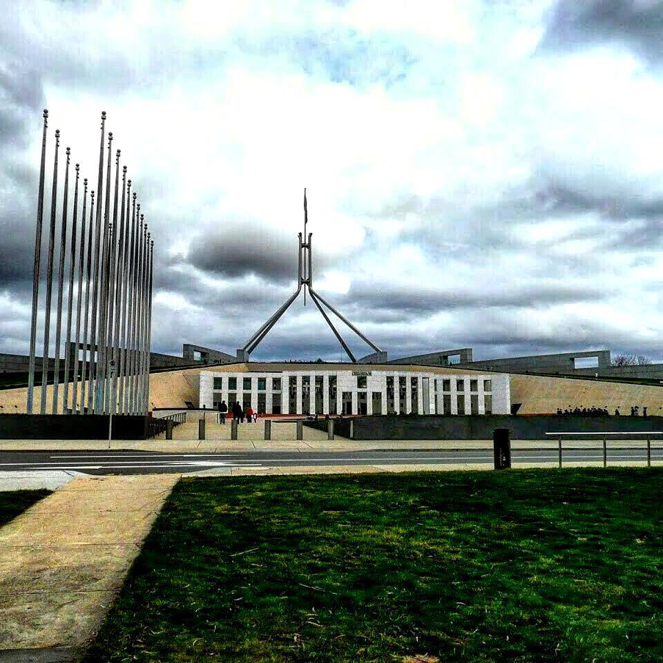 Australia Parliament House #Canberra #winter