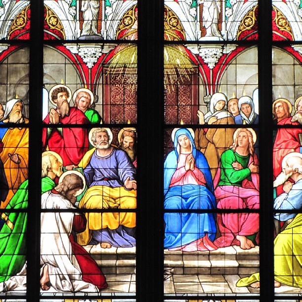 Stained glass, #Cologne Cathedral, August 2011 #gfd_vibrant #gf_daily #gang_family