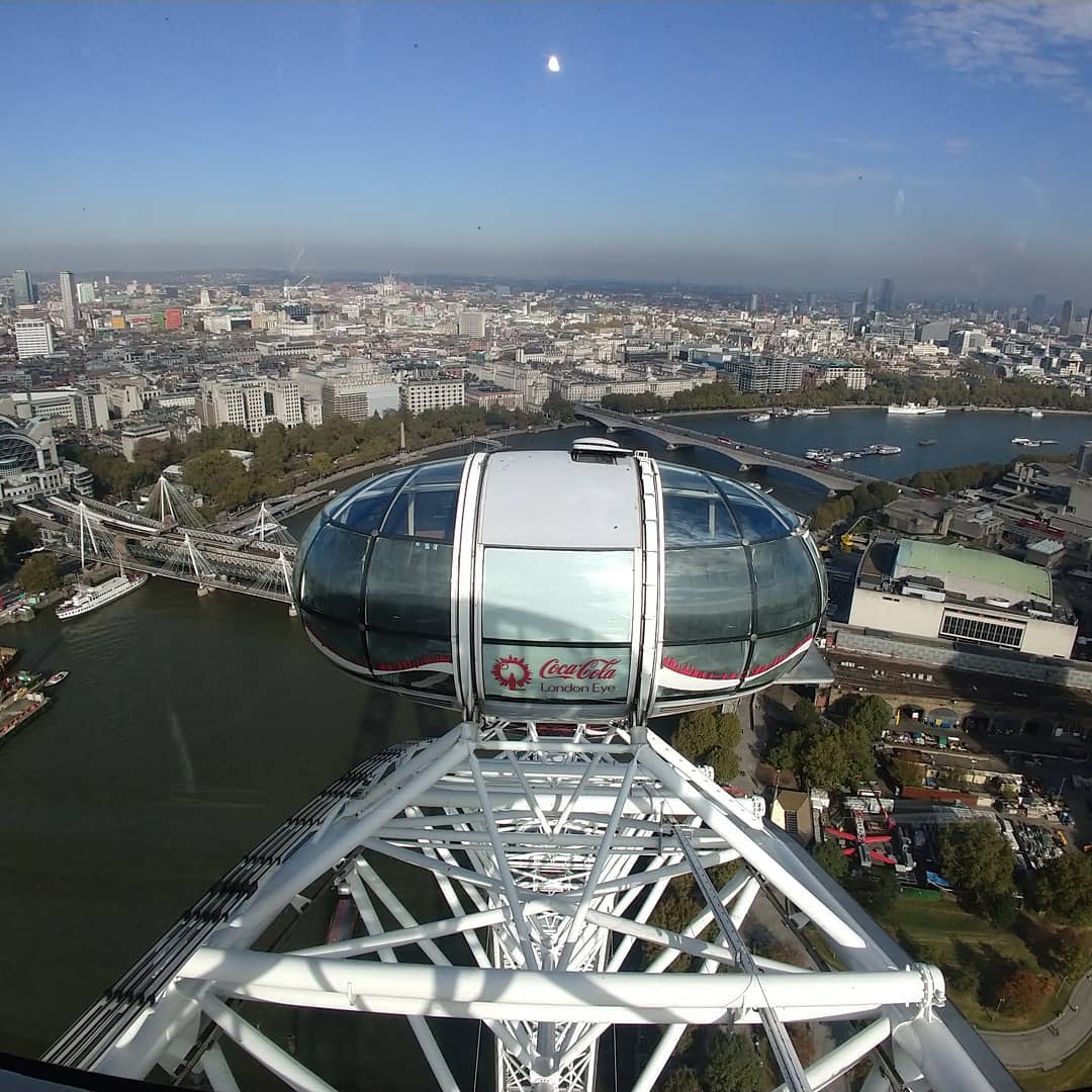 Bird's eye view. #londoneye #lifeisshorttheworldisbig #london #travelblogger
