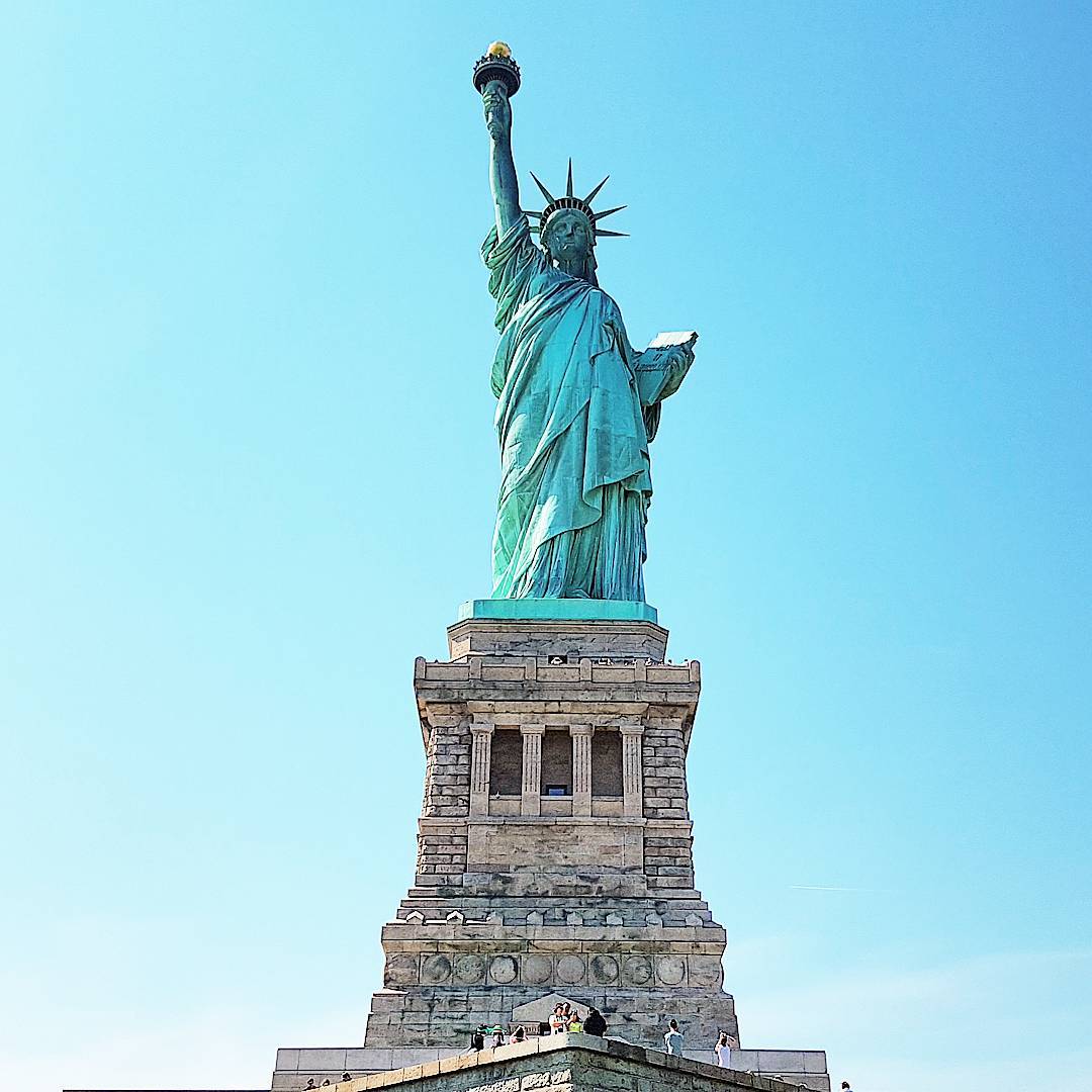 Statue of Liberty on a perfect NYC Day #statueofliberty #nyc