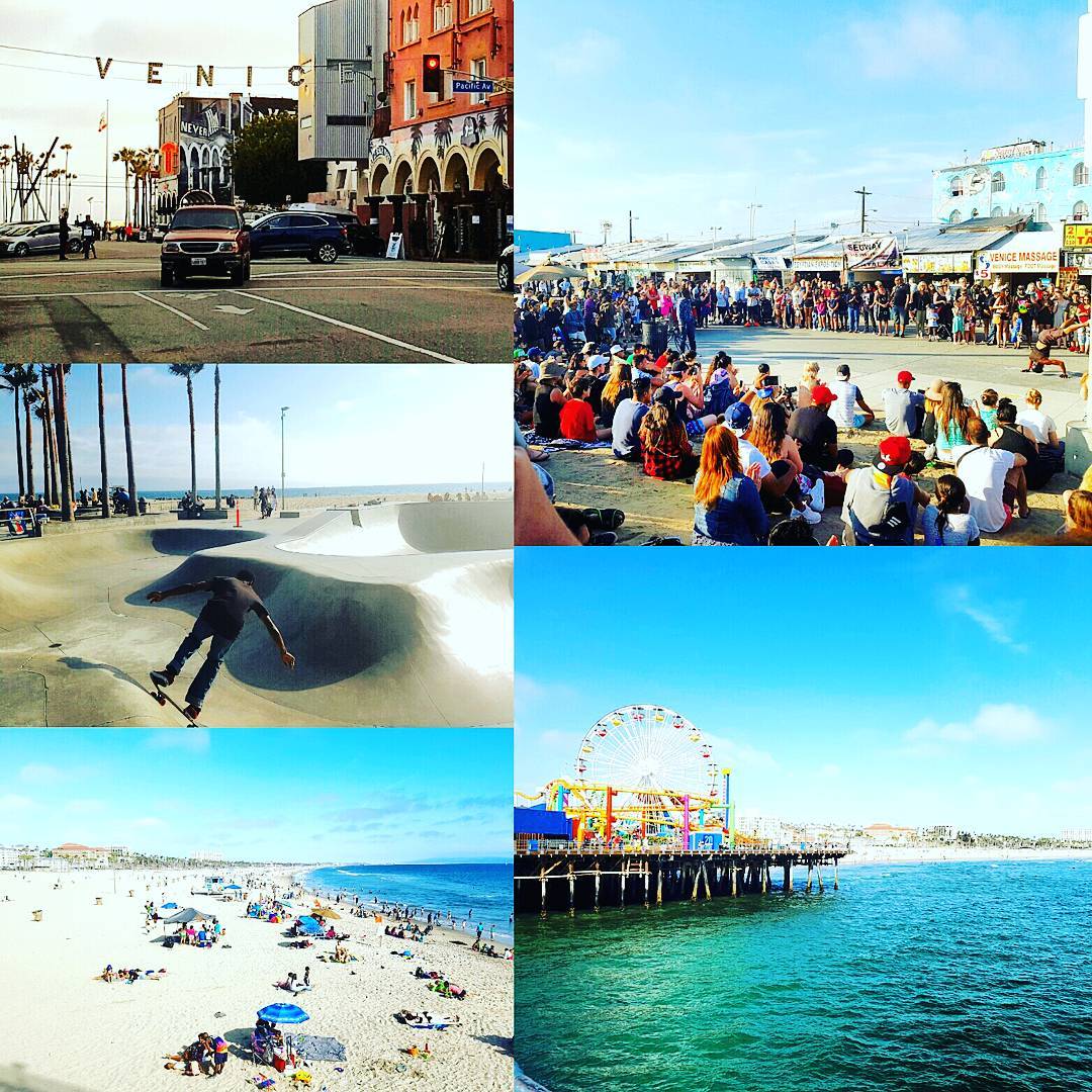 Californian days @ Santa Monica & Venice Beach #venicebeach #santamonica