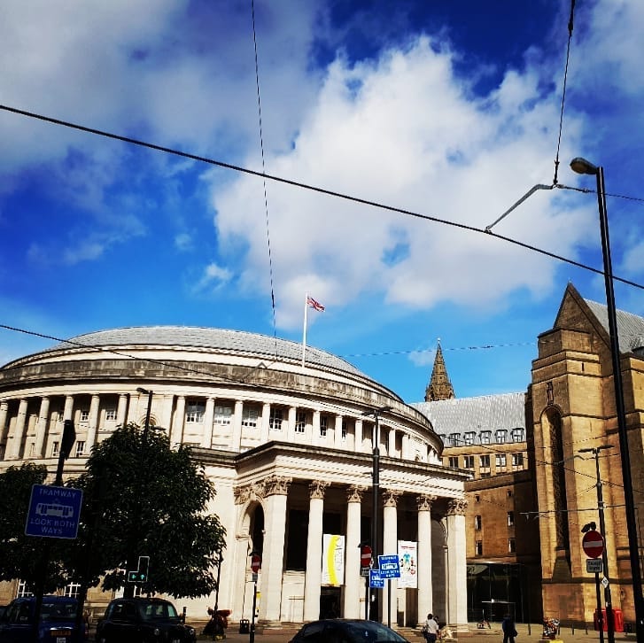I thought I'd share some photos taken in Manchester from September 2018. This one is of Manchester library and it could be straight out of Rome. It's recently undergone a big restoration and clean hence why it looks so clean!! Today is May 22nd and this marks the 3 year anniversary since the Manchester Arena terrorist attack which killed 22 people and injured hundreds more. 
Although our hearts were broken, it was soon obvious that the terrorists had spectacularly failed! They wanted to put fear and hate into our hearts and change who we are and how we live. Instead, we all came together so show love, compassion and support to each other. 
From that day, people started using the bee as our symbol and as a result you will now see it everywhere across the city as a symbol of hope and pride. It is sooo heart warming. It really is an awesome city. I may not live on Manchester anymore, but I am a proud Mancunion and of where I'm from. 
RIP to our 22 bee's. The bee's still buzz! . . .

#manchester #england #manc #mancunian #mcr #ilovemcr #manchesteruk #northernengland #city #citycenter #bee #manchesterbee #workerbee #mamchesterlibrary #library #terroristattack #terrorism #loveoverhate #beesstillbuzz #bees #cityunited #rip #may22 #love #peace #travel #photo #instatravel #wonderlust #daytrips