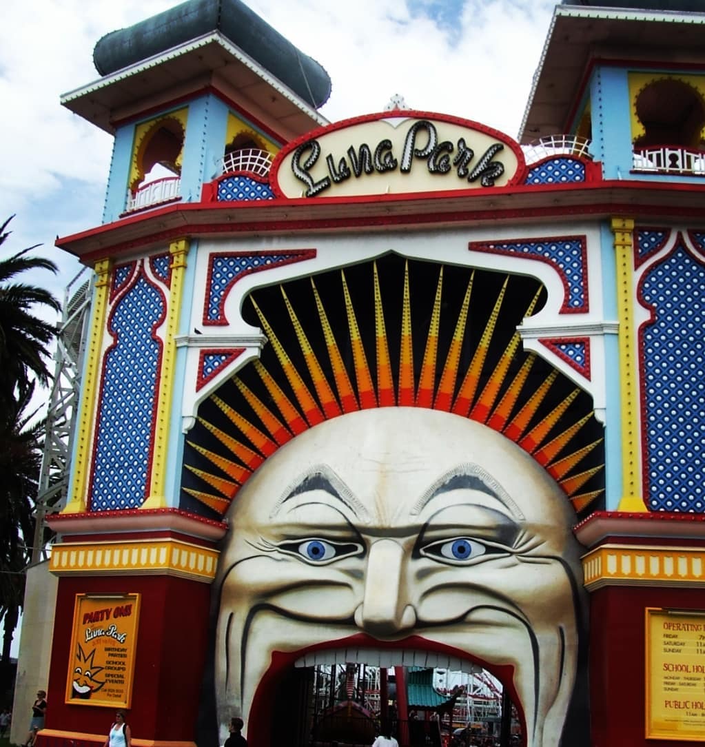 It's been a long time since I was last in Melbourne, but looking through my old photos from when I was backpacking around Australia and came across this shot I took at Luna Park. 
It's an old fashioned, cute little fun park in St. Kilda, near where we were staying. It first opened in December 1912 and has stayed open ever since. 
It's currently temporarily closed due to the Corona Virus pandemic, but will back back open when everything calms down 😊 
My husband is from Melbourne so I'd love to head down here in the future and take out little girl. I think she'll love it. . . .

#lunapark #melbourne #melb #lunaparkmelbourne #victoria #vic #victoriaaustralia #australia #visitmelbourne #stateofvictoria #park #funpark #goodtimes #familyfun #family #familytime #friends #friendsdayout #dayout #explore #exploreaustralia #travel #travelgram #travelphoto #travelphotography #travelling #futuretravel #futuredaytrips #tourist #touristattraction