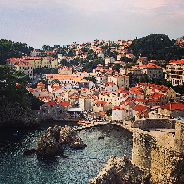 Gorgeous #Dubrovnik. I can see why they call it the #pearl of the #Adriatic. #dubrovnik #dalmatiancoast #croatia #sunny #superhot #summer #summer2014 #europe #yayineurope2014 #travel #traveler #traveling #travelgram #travelholic #traveltheworld #gorgeous #amazing #topdeck #topdestination