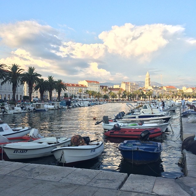 Seawall at Split, Croatia #seawall #split #croatia #europe #yayineurope2014 #sunny #summer #summer2014 #travel #traveling #travelgram #travelholic #instagood #instatravel