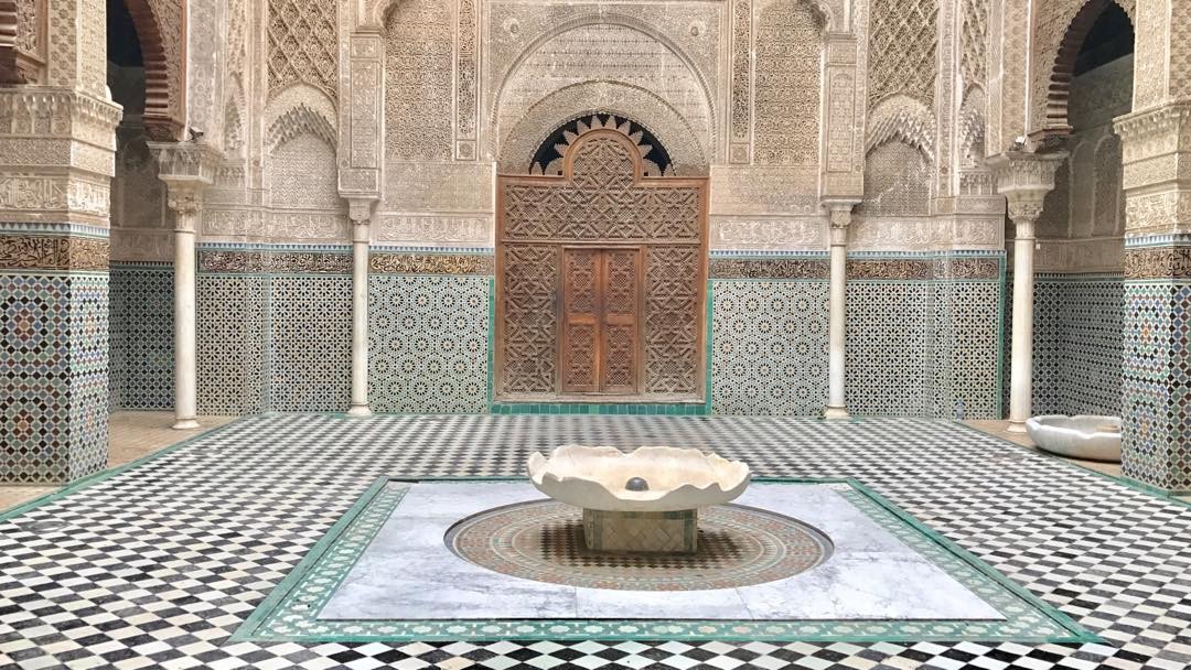 The #Quran school in #Fes #medina #morocco 🕌🇲🇦
.
.
.
.
.
.
.
.
.
#travel #travelgram #instatravel #traveling #travelling #traveler #Travelphotography #travelingram #traveller #igtravel #mytravelgram #traveltheworld #Darlingescapes #GirlswhoTravel #lovetotravel #traveldiary #viewfromthetop #simplyadventure #ABMTravelBug #WeAreTravelGirls #DameTraveler #FlashesOfDelight #OpenMyWorld #WhereToFindMe #MyTinyAtlas #ThatsDarling